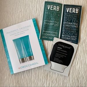 New & Unopened Luxury Haircare Sample Assortment